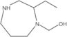 2-Ethylhexahydro-1H-1,4-diazepine-1-methanol