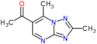 1-(2,7-dimethyl[1,2,4]triazolo[1,5-a]pyrimidin-6-yl)ethanone