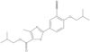 5-Thiazolecarboxylic acid, 2-[3-cyano-4-(2-methylpropoxy)phenyl]-4-methyl-, 2-methylpropyl ester