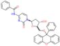 4-(benzoylamino)-1-[(4xi)-2-deoxy-5-O-(9-phenyl-9H-xanthen-9-yl)-beta-D-glycero-pentofuranosyl]p...