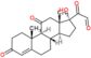 17-hydroxy-3,11,20-trioxopregn-4-en-21-al