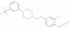 1-(2-(3-iodo-4-azidophenyl)ethyl)-4-(3-(trifluoromethyl)phenyl)piperazine