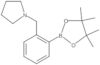 1-[[2-(4,4,5,5-Tetramethyl-1,3,2-dioxaborolan-2-yl)phenyl]methyl]pyrrolidine
