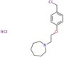 1H-Azepine, 1-[2-[4-(chloromethyl)phenoxy]ethyl]hexahydro-, hydrochloride (1:1)