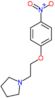 1-[2-(4-nitrofenoxi)etil]pirrolidina