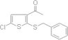 1-[5-Chloro-2-[(phenylmethyl)thio]-3-thienyl]ethanone