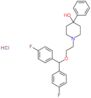 1-{2-[bis(4-fluorophenyl)methoxy]ethyl}-4-phenylpiperidin-4-ol hydrochloride