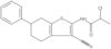 2-Chloro-N-(3-cyano-4,5,6,7-tetrahydro-6-phenylbenzo[b]thien-2-yl)propanamide