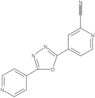 2-Pyridinecarbonitrile, 4-[5-(4-pyridinyl)-1,3,4-oxadiazol-2-yl]-
