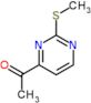 1-[2-(methylsulfanyl)pyrimidin-4-yl]ethanone