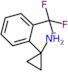 1-[2-(trifluoromethyl)phenyl]cyclopropanamine