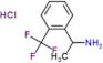 1-[2-(trifluoromethyl)phenyl]ethanamine hydrochloride (1:1)