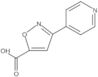 3-(4-Pyridinyl)-5-isoxazolecarboxylic acid