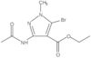 Ethyl 3-(acetylamino)-5-bromo-1-methyl-1H-pyrazole-4-carboxylate