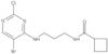 N-[3-[(5-Bromo-2-chloro-4-pyrimidinyl)amino]propyl]cyclobutanecarboxamide