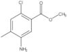 Benzoic acid, 5-amino-2-chloro-4-methyl-, methyl ester