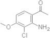 1-(2-Amino-3-chloro-4-methoxyphenyl)ethanone
