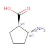 Cyclopentanecarboxylic acid, 2-amino-, (1R,2R)-rel-