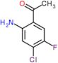 1-(2-amino-4-chloro-5-fluorophenyl)ethanone