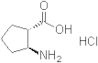 (1R,2R)-2-amino cyclopetanecarboxylic acid hydrochloride