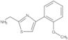 4-(2-Methoxyphenyl)-2-thiazolemethanamine