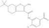 2-Amino-N-(2-chloro-5-nitrophenyl)-6-(1,1-dimethylethyl)-4,5,6,7-tetrahydrobenzo[b]thiophene-3-c...