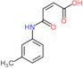 (2Z)-4-[(3-methylphenyl)amino]-4-oxobut-2-enoic acid