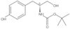 1,1-Dimethylethyl N-[(1S)-2-hydroxy-1-[(4-hydroxyphenyl)methyl]ethyl]carbamate