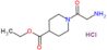 ethyl 1-(2-aminoacetyl)piperidine-4-carboxylate hydrochloride