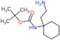 Carbamic acid, [1-(2-aminoethyl)cyclohexyl]-, 1,1-dimethylethyl ester