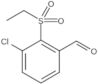 3-Chloro-2-(ethylsulfonyl)benzaldehyde