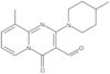 9-Methyl-2-(4-methyl-1-piperidinyl)-4-oxo-4H-pyrido[1,2-a]pyrimidine-3-carboxaldehyde