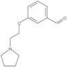 3-[2-(1-Pyrrolidinyl)ethoxy]benzaldehyde