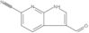 3-Formyl-1H-pyrrolo[2,3-b]pyridine-6-carbonitrile