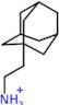 2-tricyclo[3.3.1.1~3,7~]dec-1-ylethanaminium