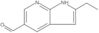 2-Ethyl-1H-pyrrolo[2,3-b]pyridine-5-carboxaldehyde