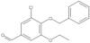 3-Chloro-5-ethoxy-4-(phenylmethoxy)benzaldehyde
