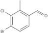 4-Bromo-3-chloro-2-methylbenzaldehyde