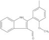 2-(2-Methoxy-5-methylphenyl)-1H-indole-3-carboxaldehyde