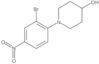 1-(2-Bromo-4-nitrophenyl)-4-piperidinol