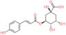 (1S,3S,4S,5S)-1,3,4-trihydroxy-5-{[(2E)-3-(4-hydroxyphenyl)prop-2-enoyl]oxy}cyclohexanecarboxylic …