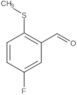 5-Fluoro-2-(methylthio)benzaldehyde
