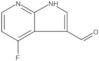 4-Fluoro-1H-pyrrolo[2,3-b]pyridine-3-carboxaldehyde