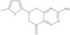 2-Amino-7,8-dihydro-7-(5-methyl-2-thienyl)-5(6H)-quinazolinone