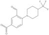 5-Nitro-2-[4-(trifluoromethyl)-1-piperidinyl]benzaldehyde