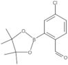 4-Chloro-2-(4,4,5,5-tetramethyl-1,3,2-dioxaborolan-2-yl)benzaldehyde