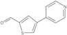 4-(4-Pyridinyl)-2-thiophenecarboxaldehyde