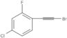 Benzene, 1-(2-bromoethynyl)-4-chloro-2-fluoro-