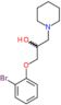 1-(2-bromophenoxy)-3-piperidin-1-ylpropan-2-ol