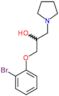 1-(2-bromophenoxy)-3-pyrrolidin-1-ylpropan-2-ol